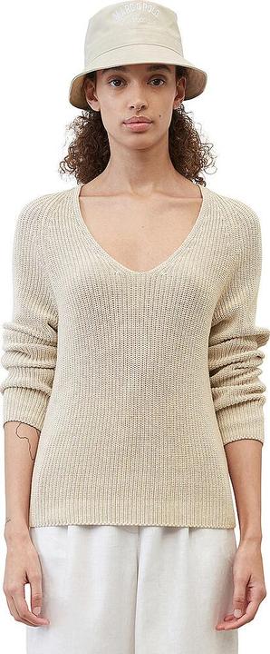 Image du produit Marc O'Polo Cardigan Stich Pullover V-Neck sandy melange (M)