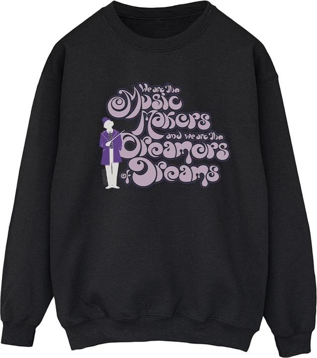 Produktbild Willy Wonka & the Chocolate Factory Dreamers Text Sweatshirt (M)