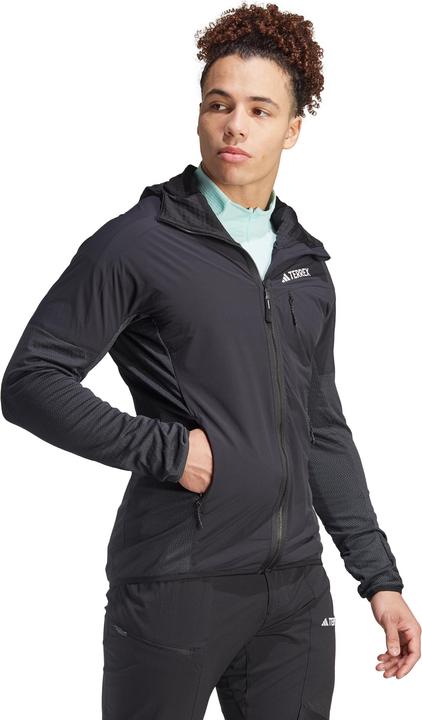 Immagine prodotto adidas Giacca in pile antivento con cappuccio Terrex Techrock (XXL)