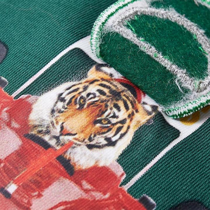 Immagine prodotto VidaXL Camicia a maniche lunghe per bambini verde 140,Materiale: 100 (140)