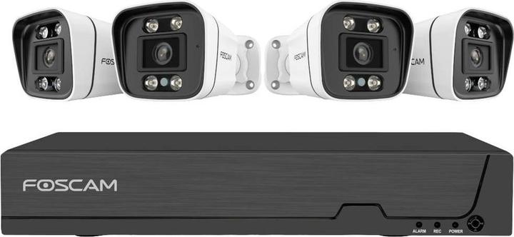 Image du produit Foscam FN9108E-B4-2T LAN Ensemble de caméras de surveillance IP 8 canaux avec 4 caméras 3072 x (3072 x 1728 pixels)