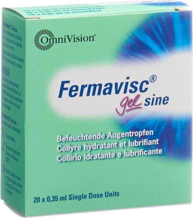 Produktbild OmniVision Fermavisc Gel Sine (7 ml, 20 x 0.35 ml)
