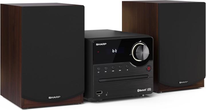Sharp XL-B512(BR) Home Stereo System Home Audio Micro System (Bluetooth, CD player, 2x 22 W)