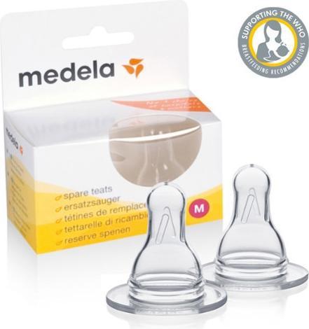 Produktbild Medela Ersatzsauger M 2 (mittlerer Fluss)