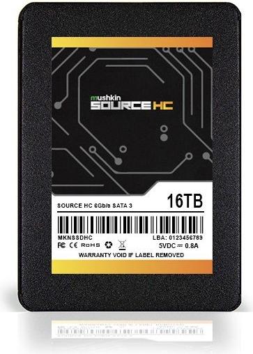 Image du produit Mushkin source hc 16tb ssd (16000 Go, 2.5")