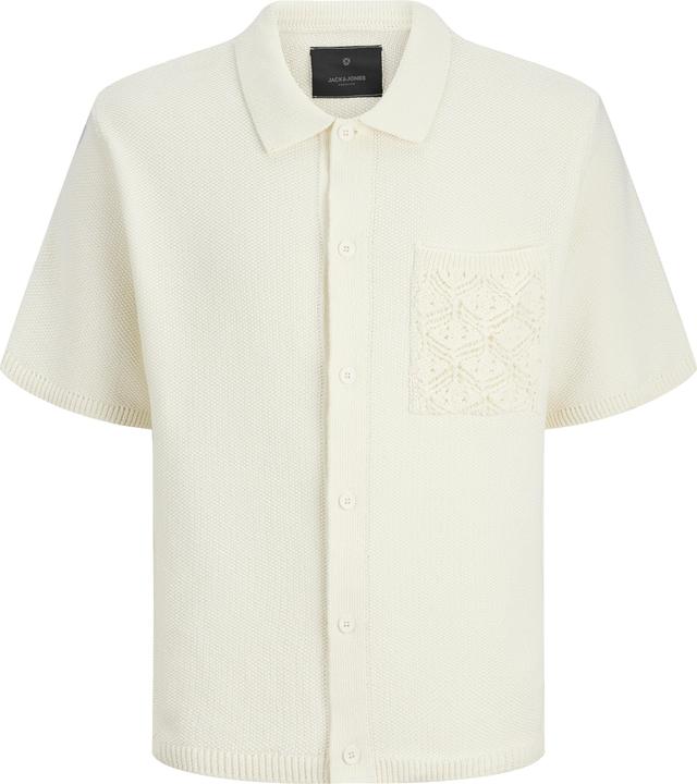 Actual product image Jack & Jones Jprsummer Pocket Crochet Polo Styd Ss25 (S)