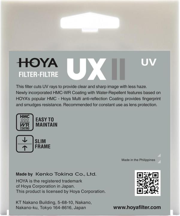 Produktbild Hoya UX II UV Filter (82 mm, UV-Filter)