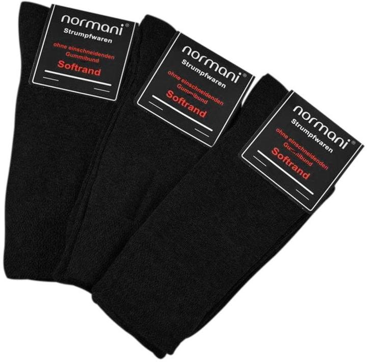 Actual product image Normani 6 pairs of comfort socks with soft edge (pack of 6, 35 - 38)