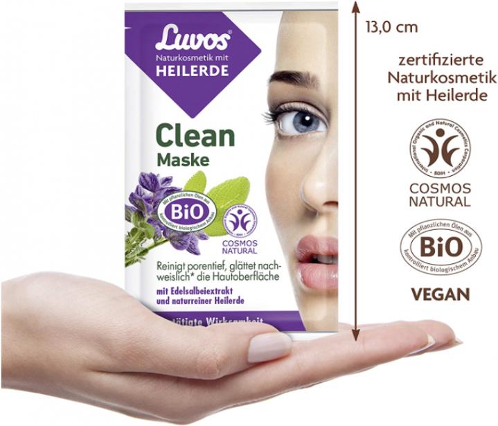 Produktbild Luvos Heilerde Clean Maske Display (24 Stk) (1000 ml)