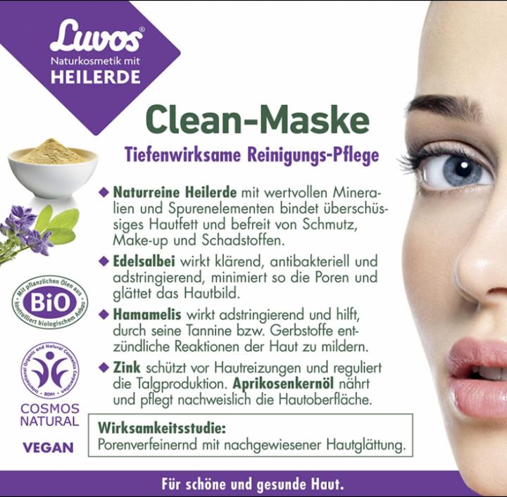Produktbild Luvos Heilerde Clean Maske Display (24 Stk) (1000 ml)