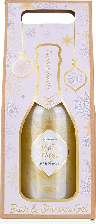 Accentra Badegel & Duschgel WINTER MAGIC in Sektflaschen-Design (180 ml)