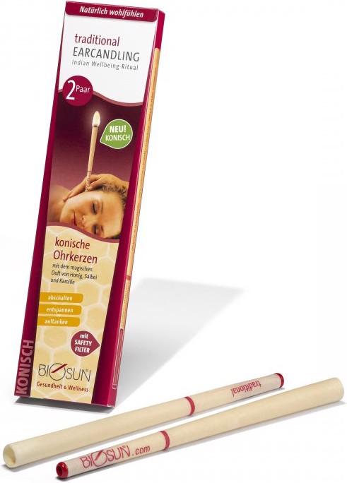 Biosun traditional Ohrkerzen konisch