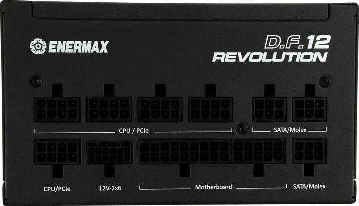 Produktbild Enermax Revolution D.F. 12 ATX3.1 PCI-e 5.1 Ultrakompakt 750W Netzteil 80Plus Gold Vollmodular 50 pr (750 W)