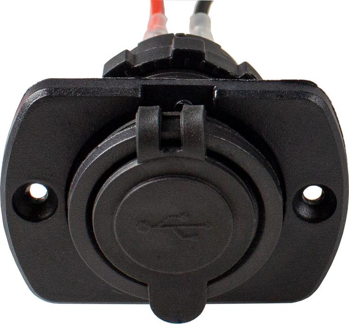 Produktbild As - Schwabe USB Einbausteckdose mit zwei USB Ports
