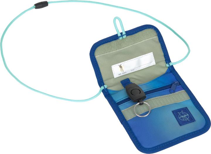 Actual product image Lässig Schulrucksack-Set Boxy, Grün / Blau (21 l)