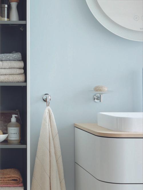 Image du produit Duravit Panneau de console HAPPY D.2 PLUS 16x1000x550mm m 1 encoche blanc brillant