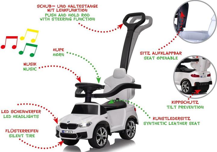 Image du produit Jamara BMW M5 2in1