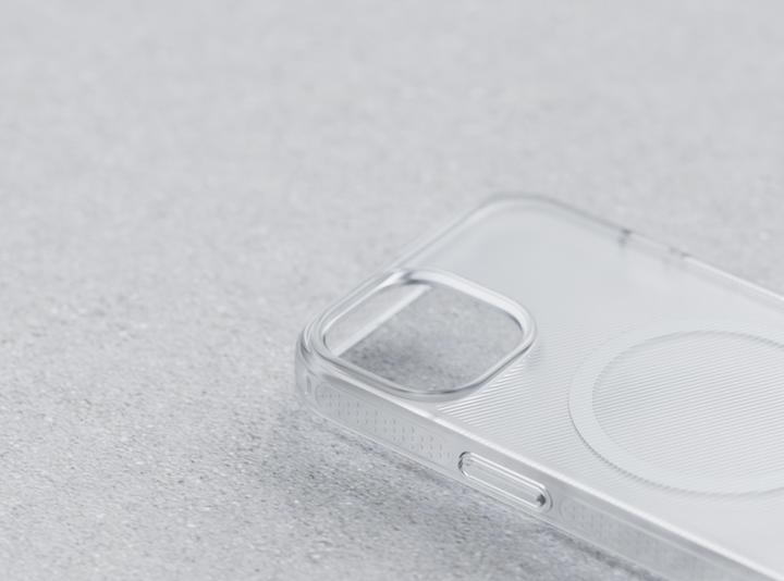 Actual product image Njord Slim Case 100% GRS MagSafe iPhone 15 Plus, Translucent (Apple iPhone 15 Plus, Apple iPhone 14 Plus)