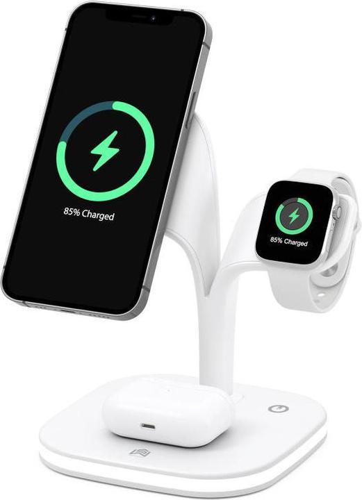 Produktbild Hermex 5-in-1 wireless Ladegerät Qi-Schnellladegerät Dockingstation (15 W)