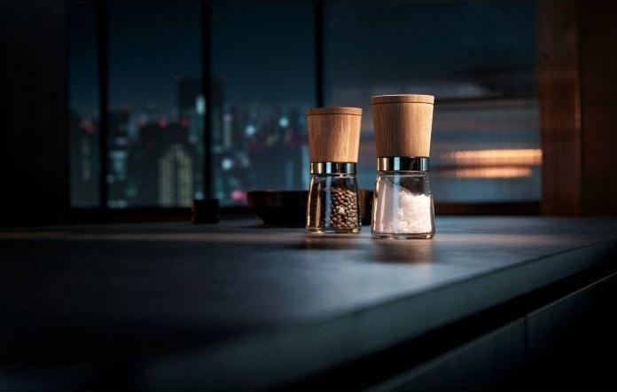 Productafbeelding WMF Molen Set Zoutmolen Peper Molen Set 2st Keramische Molen Ceramill Natuurglas (Peper, Zout)