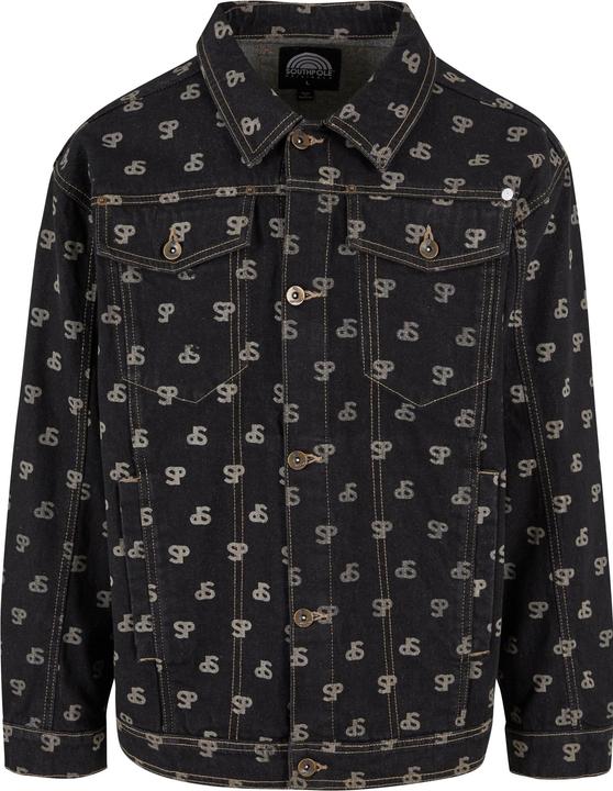 Southpole Bleched AOP Denim Jacket - 176105