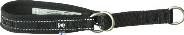 Actual product image Hurtta Casual half choke collar ECO, 35-45 cm, raven (Dog, Dog sport)