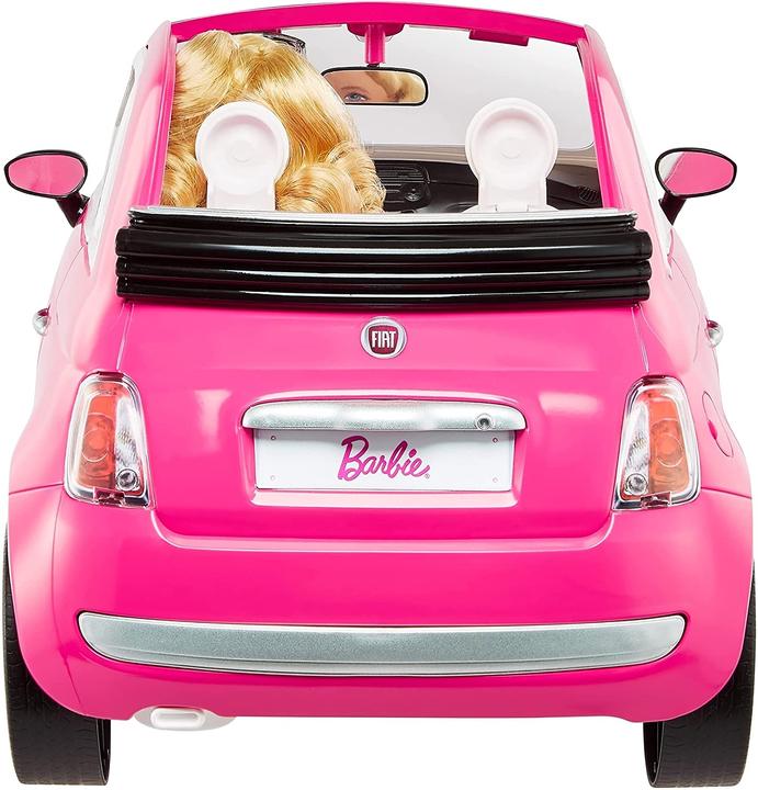 Actual product image Barbie Fiat convertible incl. doll