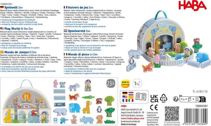 Produktbild Haba Spielwelt Zoo **