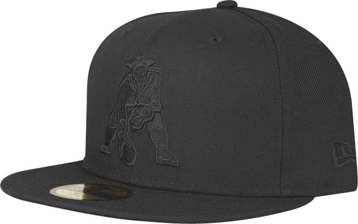 Actual product image New Era 59Fifty Cap - NFL BLACK Retro New England Patriots (6 7/8)