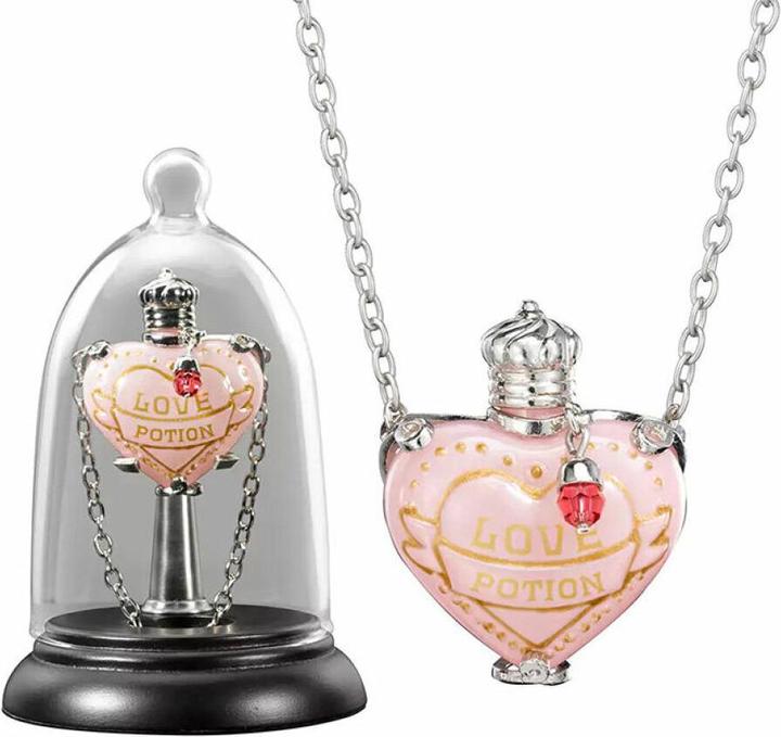 Produktbild Noble Collection Harry Potter Anhänger mit Kette und Schmuckvitrine Love Poti