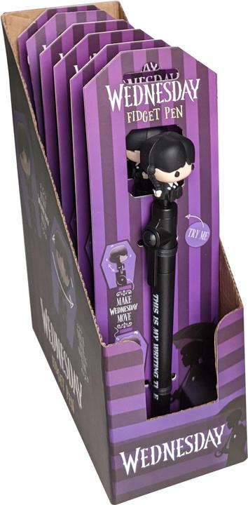Produktbild Blue Sky Mercredi - Stylo à bille de Mercredi Addams (Schwarz, 1 x)