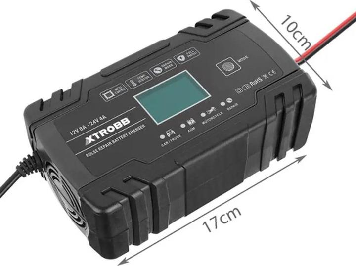 Produktbild PRO-mounts Automatischer Gleichrichter für 12V- oder 24V-Batterie (24V, 12V)