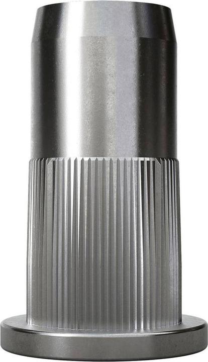 Gesipa Blindnietmuttern PolyGrip Stahl-gerändelt M 6 x 9 x 18, 250 St. (250 Stk.)