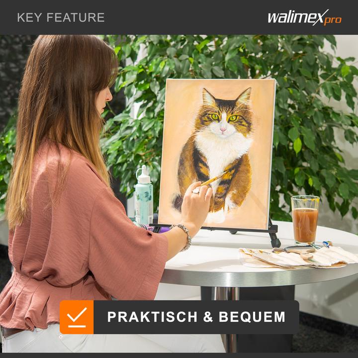 Produktbild Walimex pro Aluminium Tischstaffelei 40x60cm