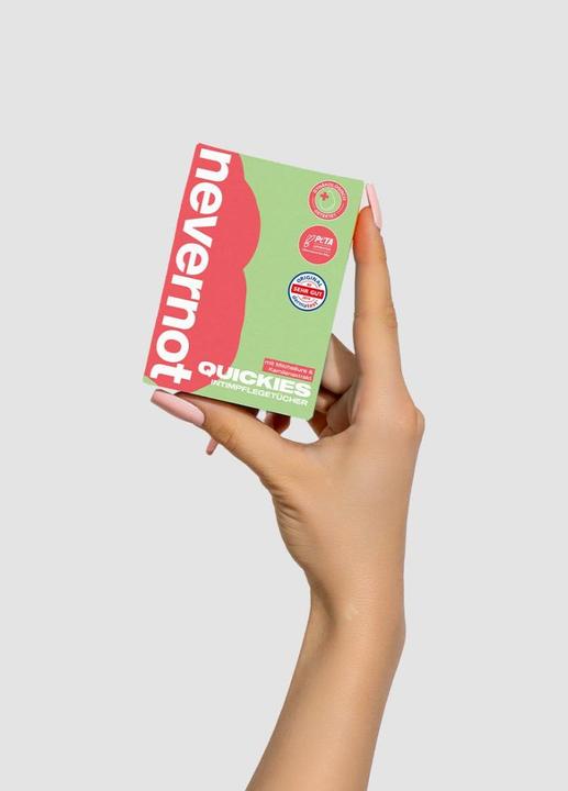 Actual product image NeverNot Quickies (275.63 ml, Intimate wipes)