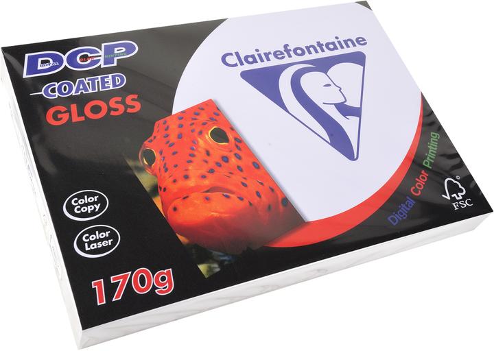 Produktbild Clairalfa Laserdrucker-Papier DCP Coated Gloss, A4, 170 g/qm (170 g/m², 250 x, A4)