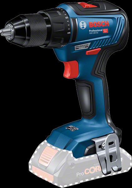 Actual product image Bosch Professional GSR 18V-55 (Rechargeable battery operated)