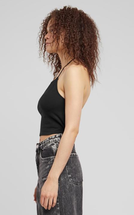 Produktbild Urban Classics Ladies Cropped Neckholder Top 2-Pack (XXL)