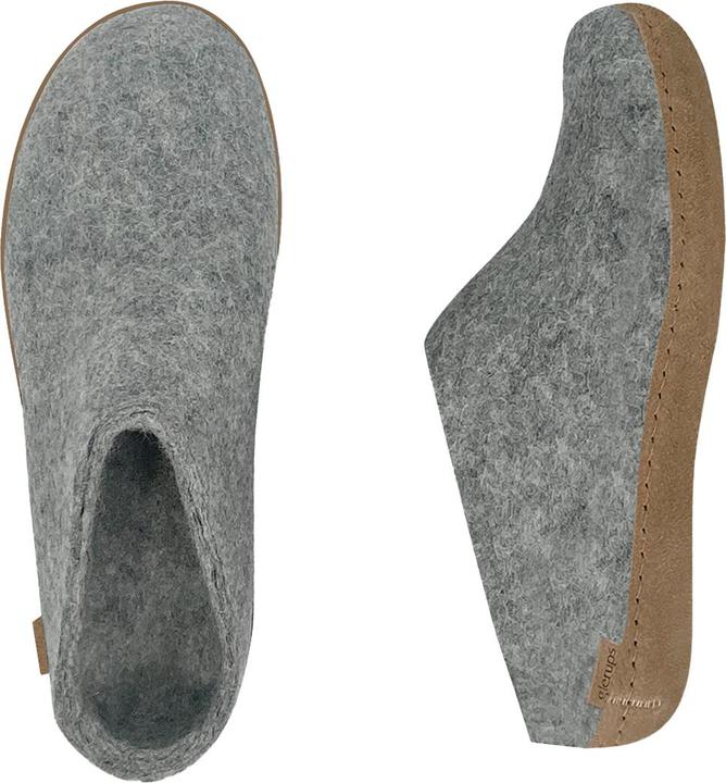 Image du produit Glerups Pantoufles à semelle de cuir (48)