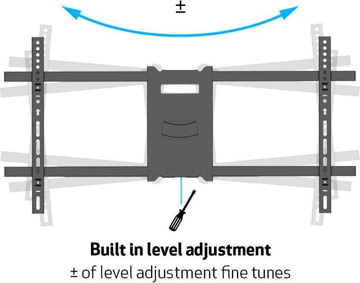 Produktbild Multibrackets 6539 (Wand, 75", 40 kg)