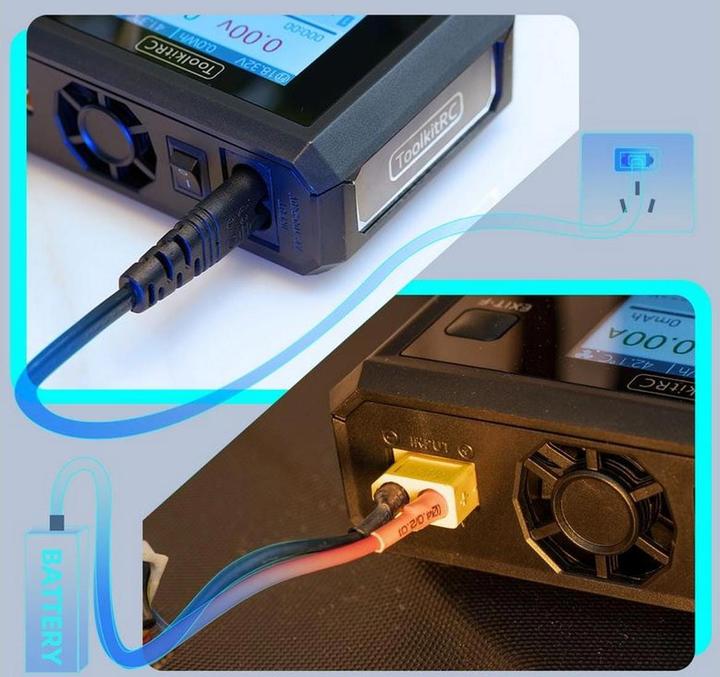 Produktbild Toolkitrc Ladegerät M7AC AC/DC 100W 1-6S