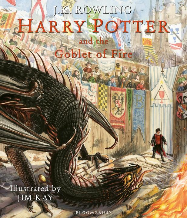 Actual product image Hp Goblet Of Fire Ill Ed (English, Kay Jim, Rowling J.K., 2019)