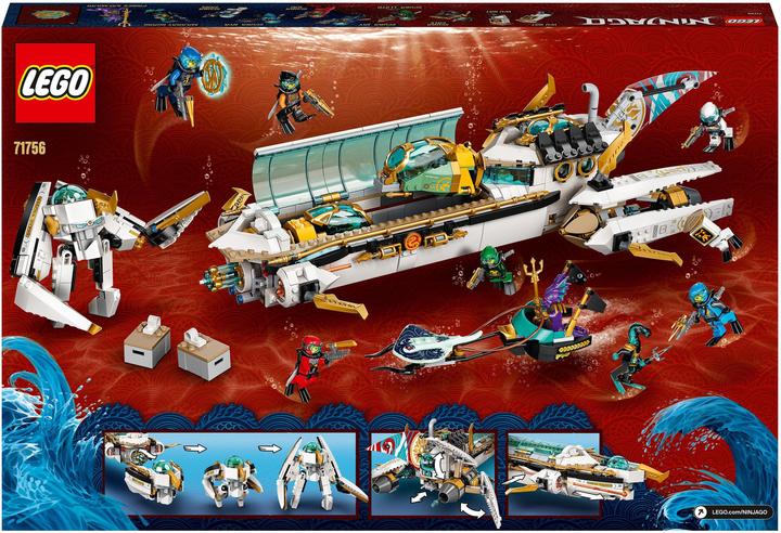Produktbild LEGO Wassersegler (71756, LEGO Ninjago)