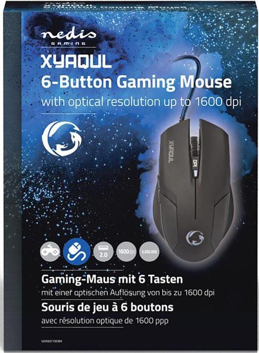 Actual product image Nedis GMWD100BK (Cable)