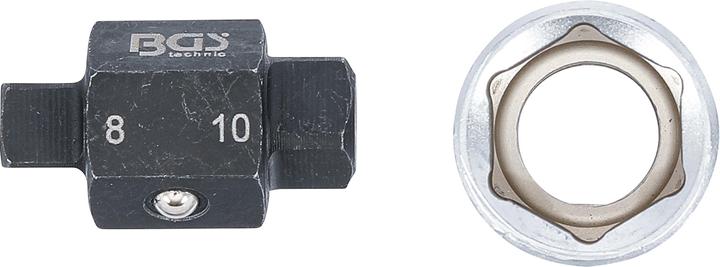 Produktbild BGS Ölablassschrauben-Einsatz Vierkant 8 mm / 10 mm