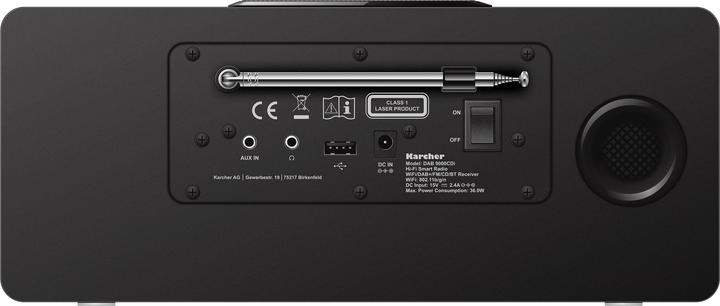 Immagine prodotto Karcher DAB 9000CDI (Web radio, DAB, Bluetooth, WiFi)