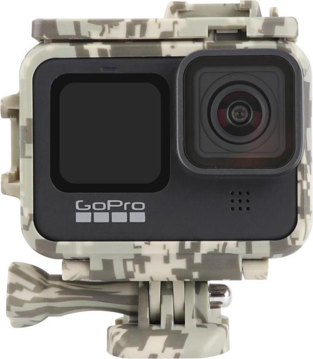 Ueli Express Support camouflage Extreme GoPro Hero 12 / 11 / 10 / 9 (Hero 11 Noir, Hero 9 Noir, Hero 13 Noir, Hero 10 Noir, Hero 12 Noir)