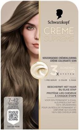 Image du produit Schwarzkopf Creme Supreme 7-42 Hair Color