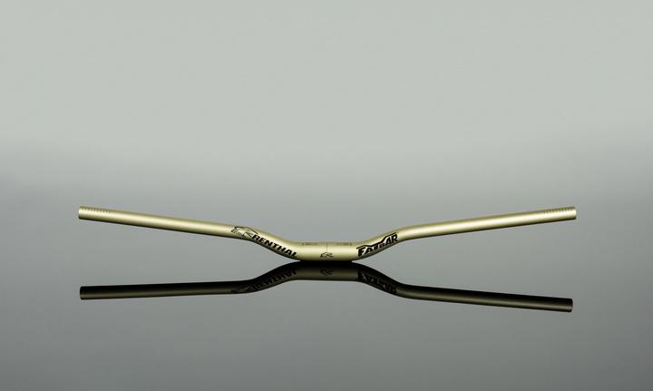 Actual product image Renthal V3 Fatbar Riser Handlebar, 31.8, 800x30mm, gold (31.80 mm)