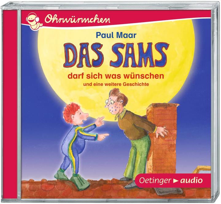 Actual product image Sams gets to make a wish and another story (CD) (Frank Gustavus, Paul Maar, Monty Arnold, Kay Poppe, German)